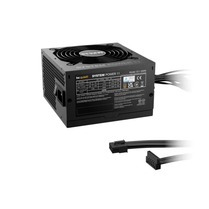 be quiet! System Power 11 450W - BP009EU - ATX 3.1, 80 PLUS Bronze, Non-modular — image 2