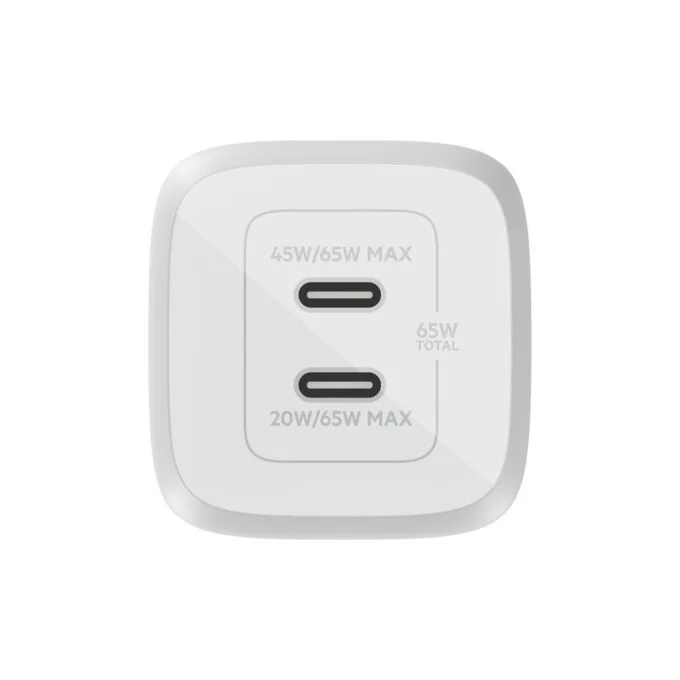 Belkin 65W Dual USB-C GaN Ladegerät mit Power Deliver und PPS — image 3