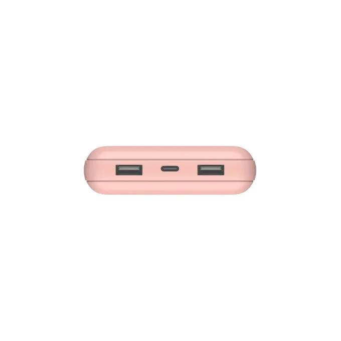 Belkin BOOST CHARGE Powerbank. 20.000mAh 15W. USB-A & -C. rosa — image 4