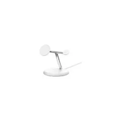Belkin BoostCharge Pro 3-in-1-Ladestation mit Qi2. weiss