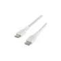 Belkin USB-C USB-C Kabel ummantelt. 1m. weiß