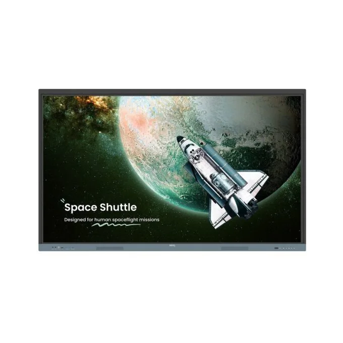 BenQ 75-inch Interactive Flat Panel - RE7504 - 4K UHD Android — image 1
