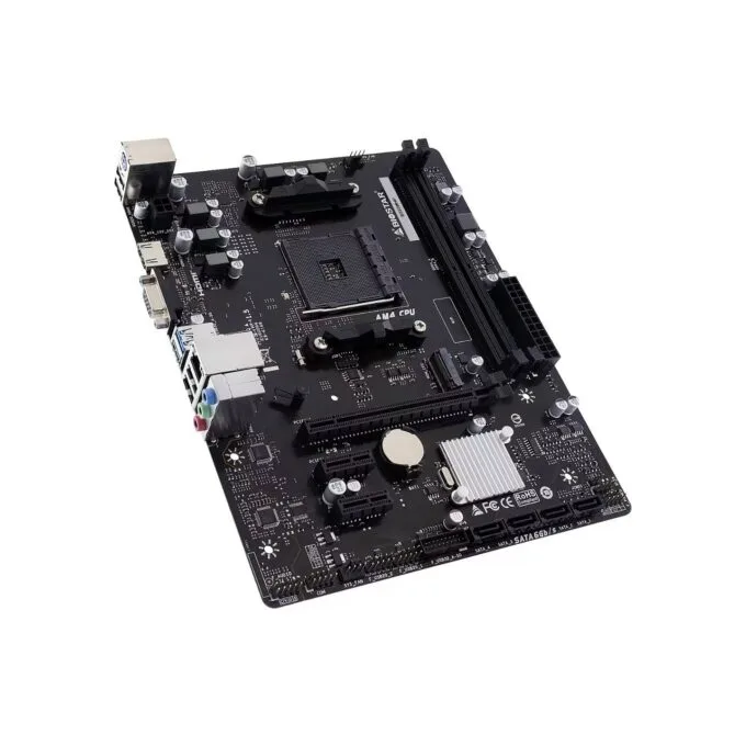 Biostar B550MHP - Micro-ATX AM4 Motherboard - B550 Chipset, DDR4 64GB Max (2x DIMM), PCIe 4.0 - Black — image 2