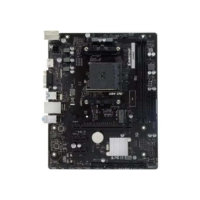 Biostar B550MHP - Micro-ATX AM4 Motherboard - B550 Chipset, DDR4 64GB Max (2x DIMM), PCIe 4.0 - Black — image 3