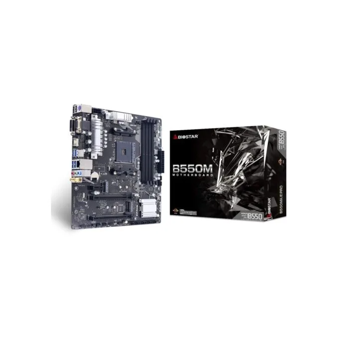 Biostar B550MX E Pro - B550MX E Pro - Micro-ATX DDR4 AM4, PCIe 4.0, Ryzen-ready — image 1