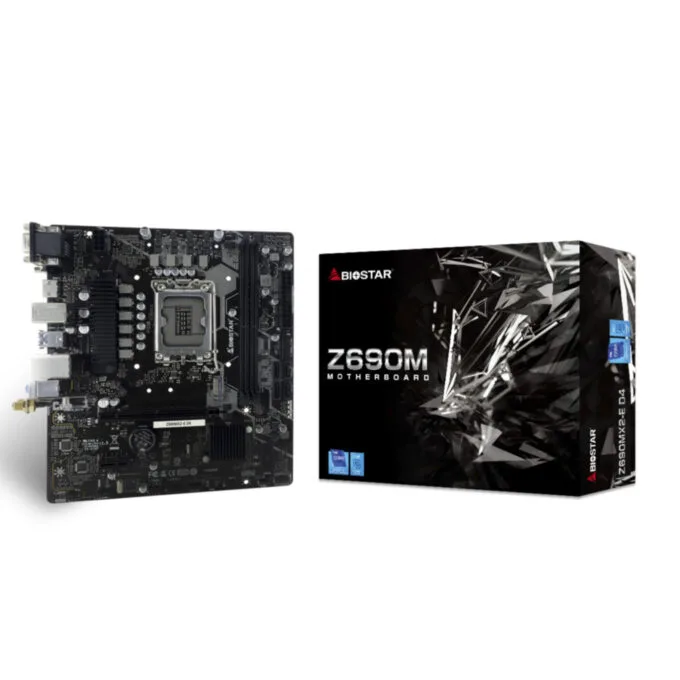 Biostar Z690MX2-E D4 - LGA1700 Micro-ATX Motherboard, Intel Z690, DDR4, Up to 64GB, 1x M.2, 2.5Gb LAN — image 3