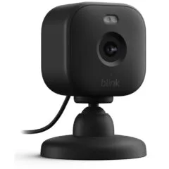 Blink Mini 2 - smarte Plug-in-Sicherheitskamera mit HD-Nachtsicht. schwarz
