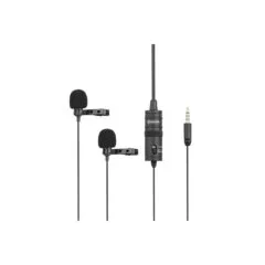 BOYA Dual Lavalier Microphone - BY-M1DM - wired mic
