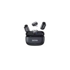 BOYA Mini - iPhone Lightning & Type-C - 2.4GHz 2-mic Wireless Microphone with Charging Box