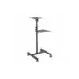 BP0069 PROJECTOR LAPTOP TROLLEY, HEIGHT ADHUSTABLE, TILT 10KG LOGILINK