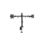 BP0098 DUAL MONITOR DESK MOUNT, 17-32', MAX.8KG PER ARM LOGILINK