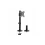 BP0108 SINGLE MONITOR DESK MOUNT, 17-32', STEEL, CURVED SCREENS LOGILINK