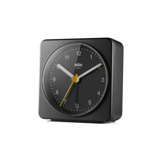 Braun BC 03 B Quarzwecker analog schwarz — image 3