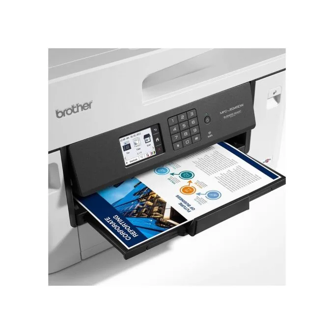 Brother Inkjet Printer - MFC-J5345DW - 4-in-1 LAN/Wi-Fi Duplex ADF — image 2