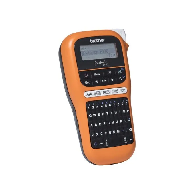 Brother P-Touch Label Printer - PT-E110VP - 3.5 6 9 12 mm Value Pack — image 6