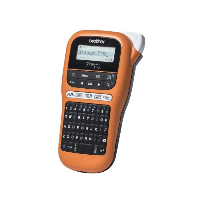 Brother P-Touch Label Printer - PT-E110VP - 3.5 6 9 12 mm Value Pack — image 7