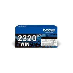 Brother Toner - TN-2320TWIN - Black, 2-pack, up to 2,600 pages per ISO IEC 19752