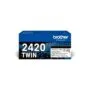 Brother Toner - TN-2420TWIN - Black, 2-pack, up to 3,000 pages per ISO 19752