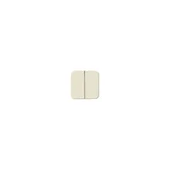BUSCH JAEGER BJ 2505-212 Abdeckung f.Serien Wechsel- Schalter.D-Taster Busch-Duro 2000 SI ws