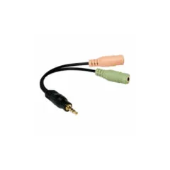 CA0021 4pinM to 2x3.5 3pinF ADAPTOR LOGILINK