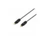 CA1008 2m OPTICAL AUDIO CABLE TOSLINK M M BLACK LOGILINK