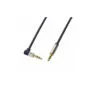 CA11050 0.5m 3.5 AUDIO CBL STEREO 90° ANGLED M M BLUE LOGILINK