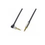 CA11100 1m 3.5AUDIO CBL STEREO 90° angled M M BLUE LOGILINK