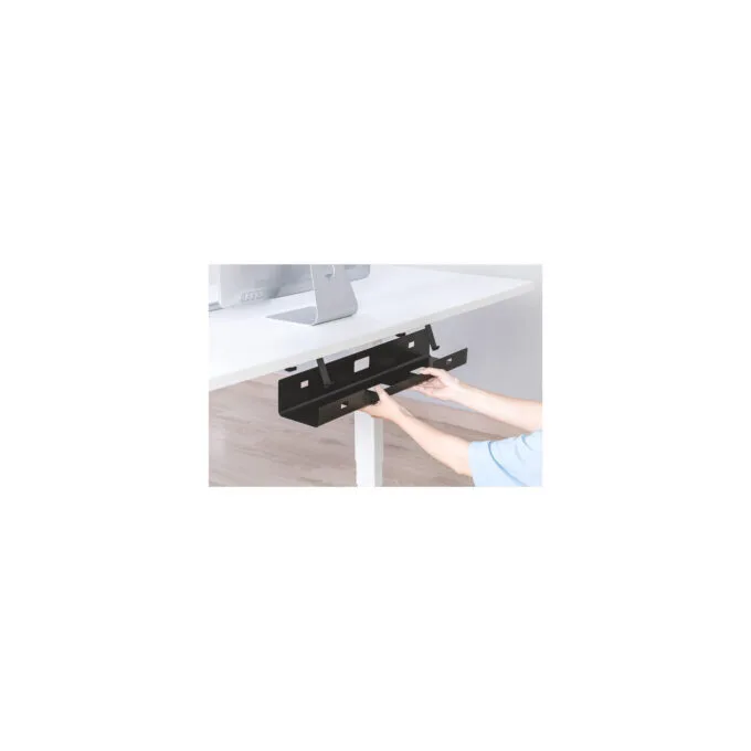 Cable management channel, under table, cable routing — image 5