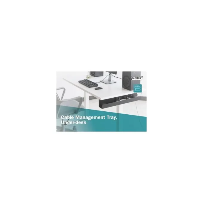 Cable management channel - under table, cable routing — image 9