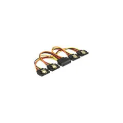 Cable SATA 15Pin male to 4x SATA 15Pin female