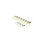 Cable ties colored, 2x100 pieces