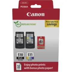 Canon Ink - 2970B017 - PG-510 CL-511 2-pack incl. Photo Paper