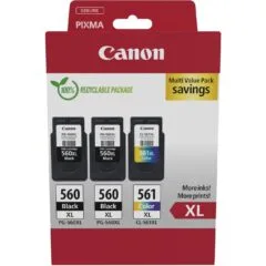 Canon Ink - 3712C009 - PG-560XL CL-561XL 3-piece multipack