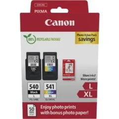 Canon Ink - 5224B012 - PG-540L CL-541XL 2-pack (Black) incl. Photo Paper