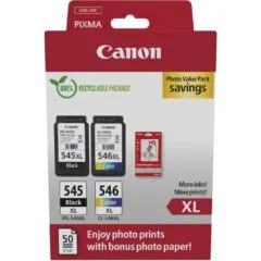 Canon Ink - 8286B011 - PG-545XL CL-546XL 2-pack multipack incl. photo paper