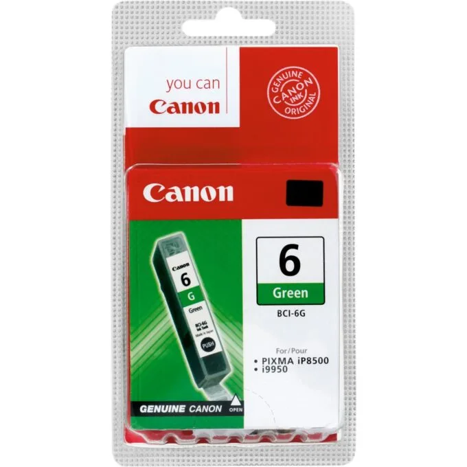 Canon Ink Cartridge - BCI-6G - Green — image 1