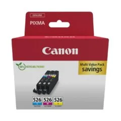 Canon Ink - CLI-526 - 4541B018 3-pack CMY