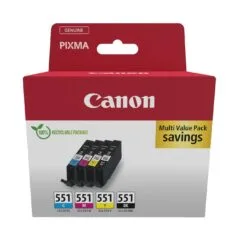 Canon Ink CLI-551 - 6509B015 - 4-pack