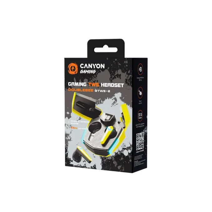 Canyon DoubleBee GTWS-2 Gaming In-Ear-Buds True Wireless yellow — image 6