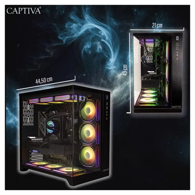 Captiva PC Highend Gaming I90-064 i9-14900KF 64GB 2TB SSD RTX 5070 Win 11 — image 12