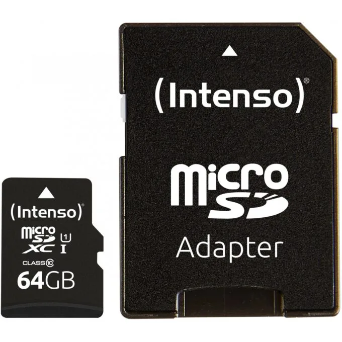 CARD 64GB Intenso Micro - 3424490 - 64GB microSD UHS-I — image 3