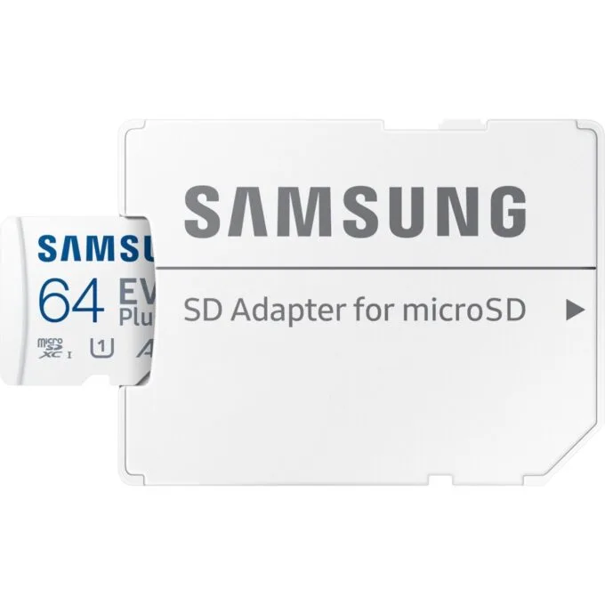 CARD 64GB Samsung EVO Plus microSDXC UHS-I U1 - with SD Adapter — image 4