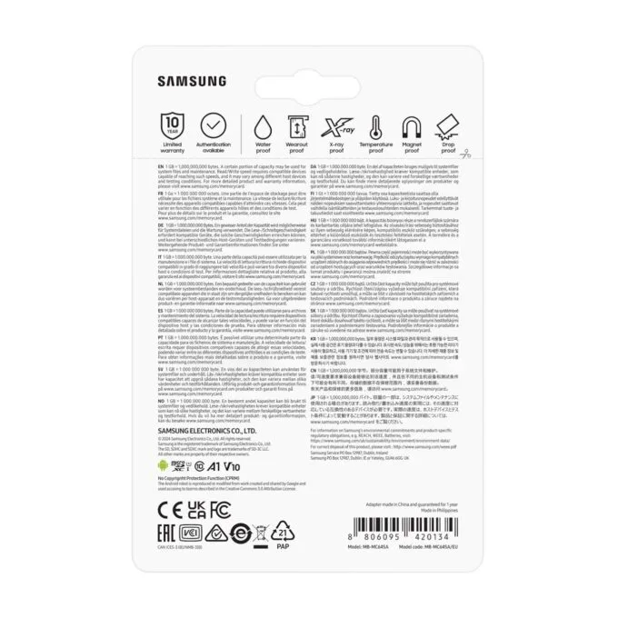 CARD 64GB Samsung EVO Plus microSDXC UHS-I U1 - with SD Adapter — image 7
