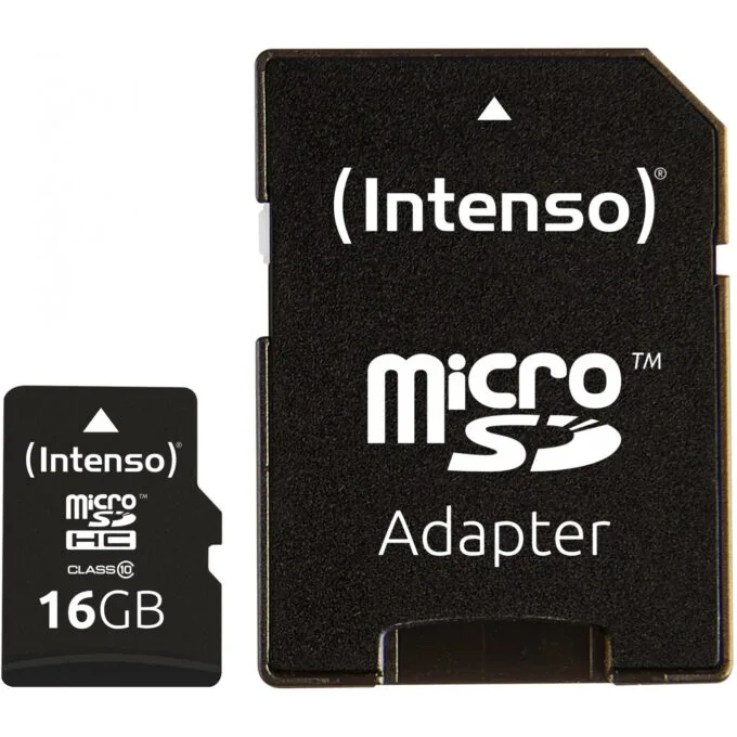 CARD Dig Z TF SDHC Intenso - 16GB incl. Adapter — image 1
