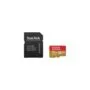CARD EXTREME MICROHC 32GB - MicroSDHC, UHS-I, 100 MB/s, Class 3 (U3) - Gold. Red