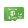 CARD MICROXC UHS-I F NINTENDO - SDSQXAO-064G-GN6ZN - Green, 64 GB MicroSDXC UHS-I 100 MB/s 90 MB/s
