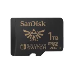 CARD MICROXC UHS-I F NINTENDO - SDSQXAO-1T00-GN6ZN - MicroSDXC UHS-I, 1TB, Black, 100 MB/s read, 90 MB/s write