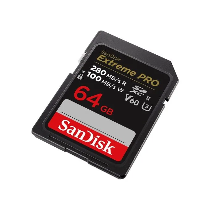 CARD PRO 64GB V60 UHS-II S - SD Card, 64GB, V60, UHS-II — image 2
