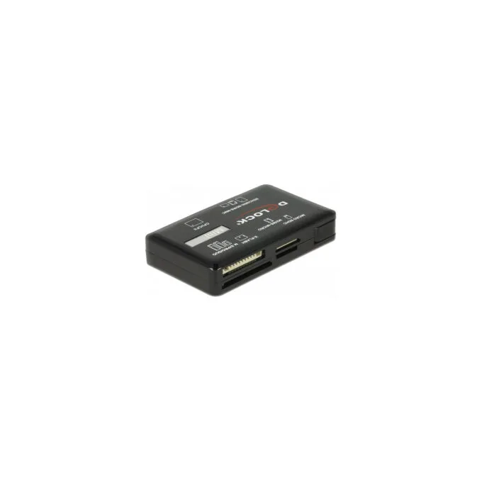 CardReader DeLock USB3.2 SD microSD SDHC microSDHC SDXC microSDXC Black — image 3