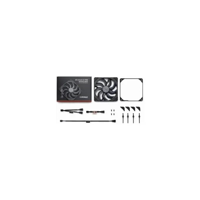 Case fan - NF-A14x25 G2 PWM - chromax.black, case fan — image 8